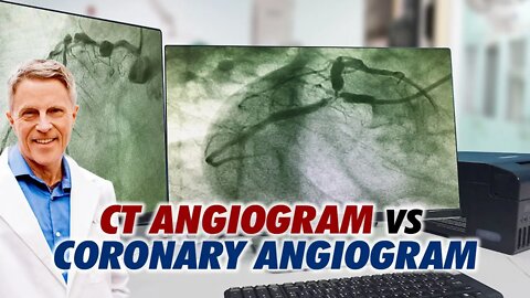 #SHORTS CT Angiogram VS Coronary Angiogram
