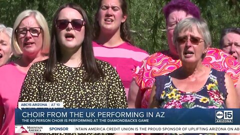 UK choir to perform at Sunday's Diamondbacks game