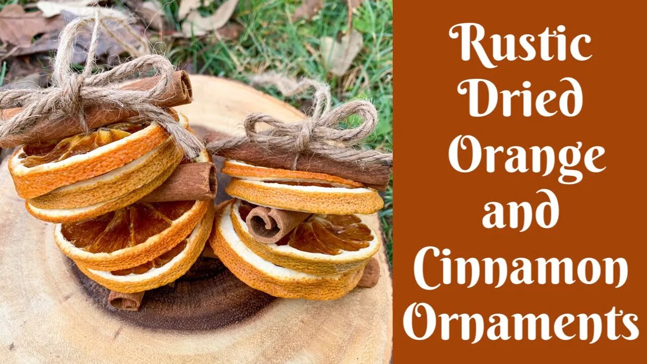 Christmas Crafts: How To Dry Oranges And Make Dried Orange Ornaments