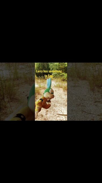 Larry Has Something to Say #shorts