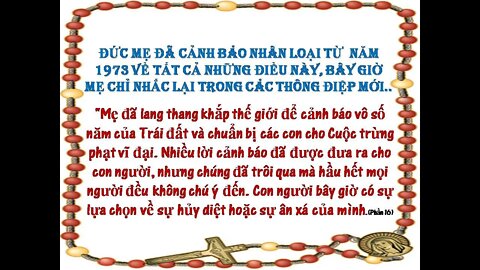 Các Thị Kiến của Veronica P16 CON NGƯỜI ĐẮM CHÌM TRONG NHỮNG LỖI LẦM, 2 TRẠI DÊ VÀ CHIÊN.