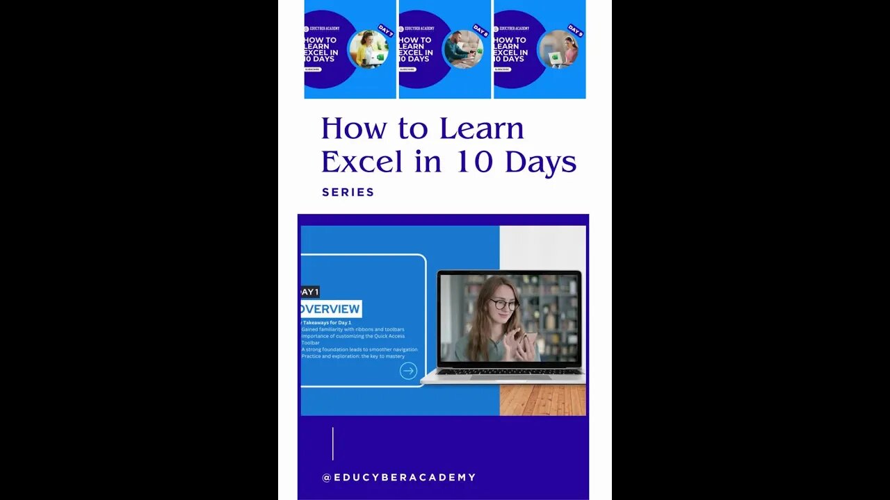 How to Learn Excel in 10 Days.