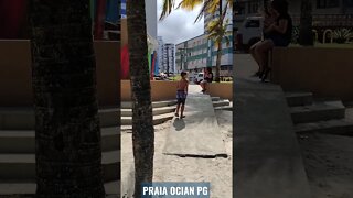 PRAIA OCIAN DE PRAIA GRANDE SP #SHORTS