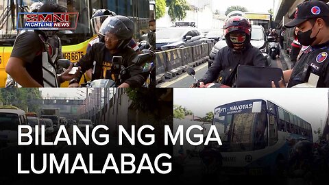Bilang ng mga motoristang lumalabag sa EDSA Bus Way, bahagyang bumaba −I-ACT