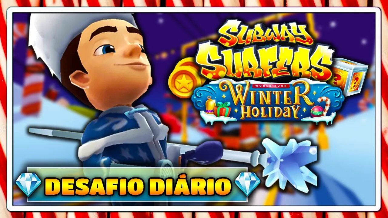 Subway Surfers Winter Holiday 2019 | Desafio Diário com o Nicolai Frost