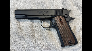 My New Browning 1911-22: Review and Range time