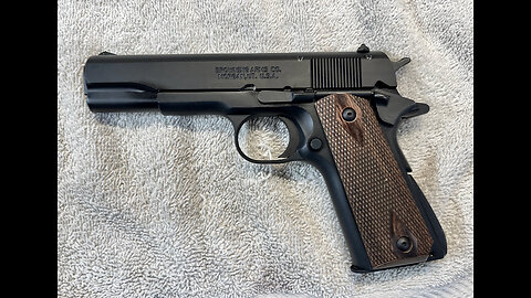 My New Browning 1911-22: Review and Range time