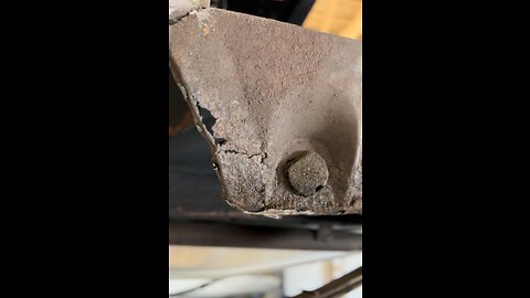 Finish removing driver side lower