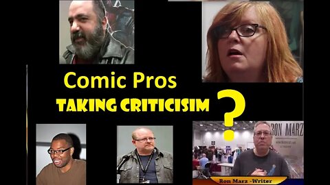 Comic Pros Taking Criticism And EI