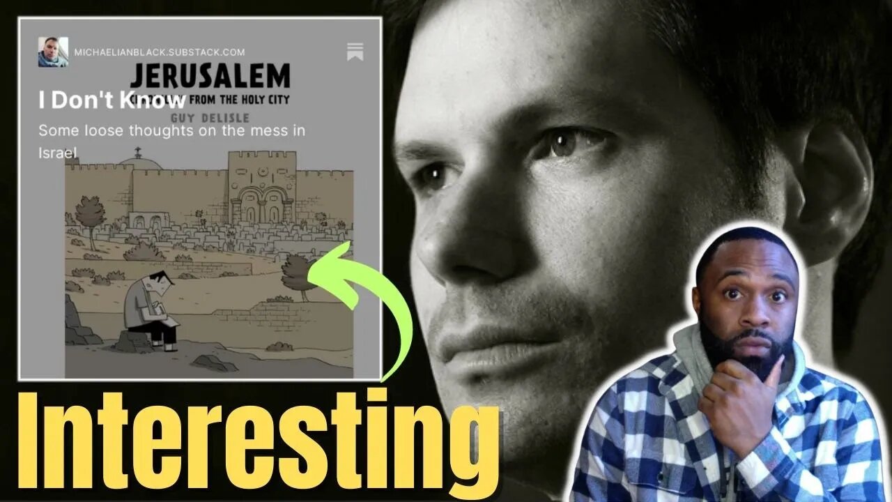 Michael Ian Black Honest Take On Israel/Palestine War