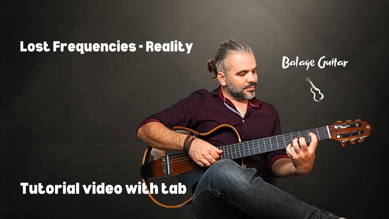 Lost Frequencies - Reality fingerstyle tutorial