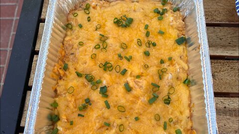 Easy buffalo chicken dip