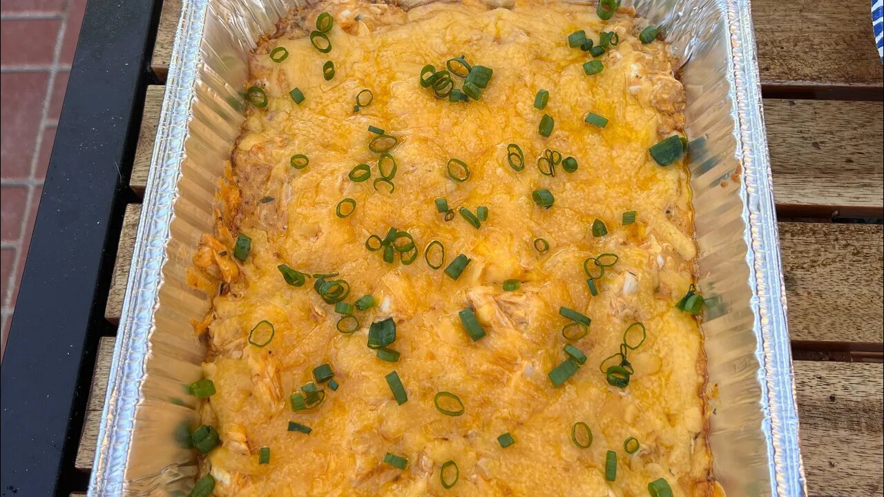 Easy buffalo chicken dip