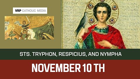 Sts. Tryphon, Respicius, and Nympha