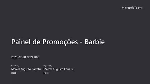 Painel Promoção Barbie