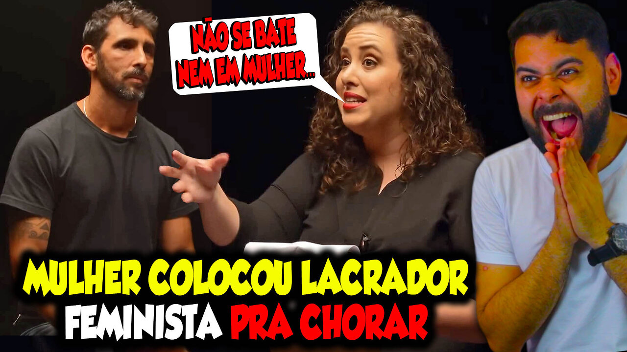MULHER COLOCOU LACRADOR F3M!Nl$T@ PRA CHORAR EM PROGRAMA AO VIVO
