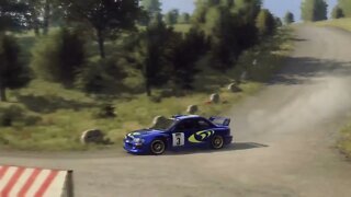 DiRT Rally 2 - Replay - Subaru Impreza S4 at Waldabstieg