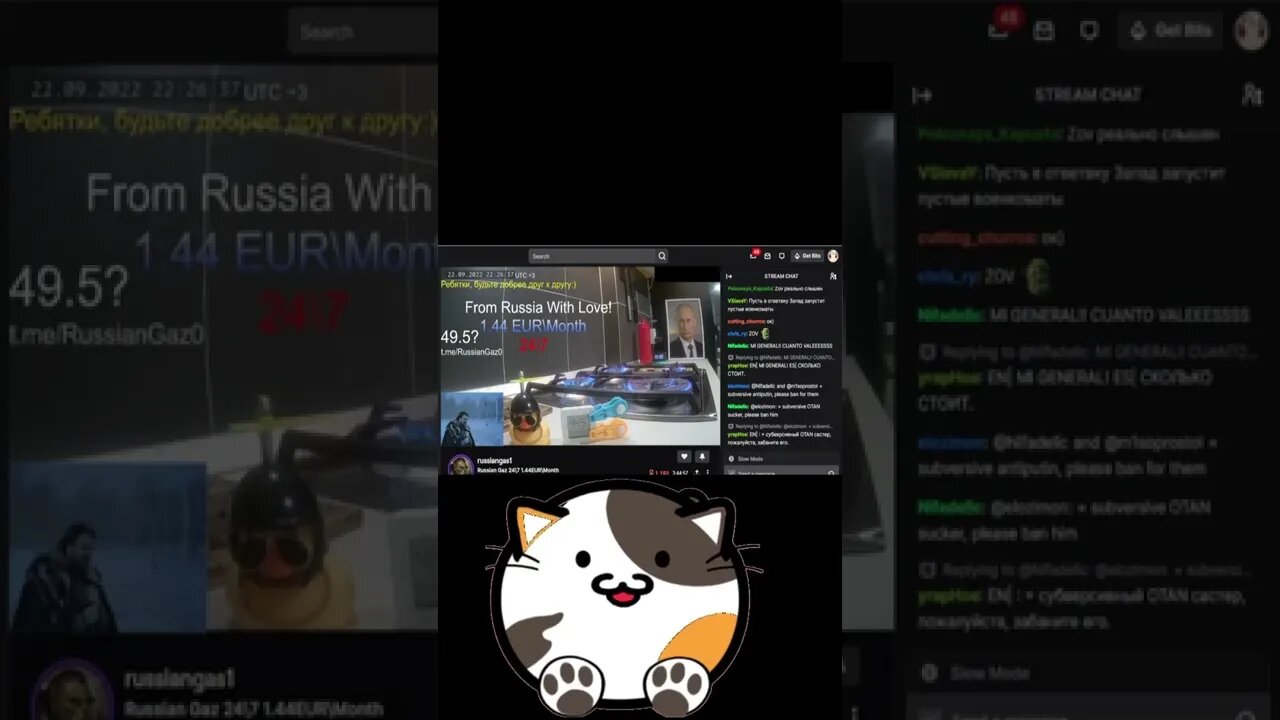 #shorts Russian Shitposter back already LMFAO