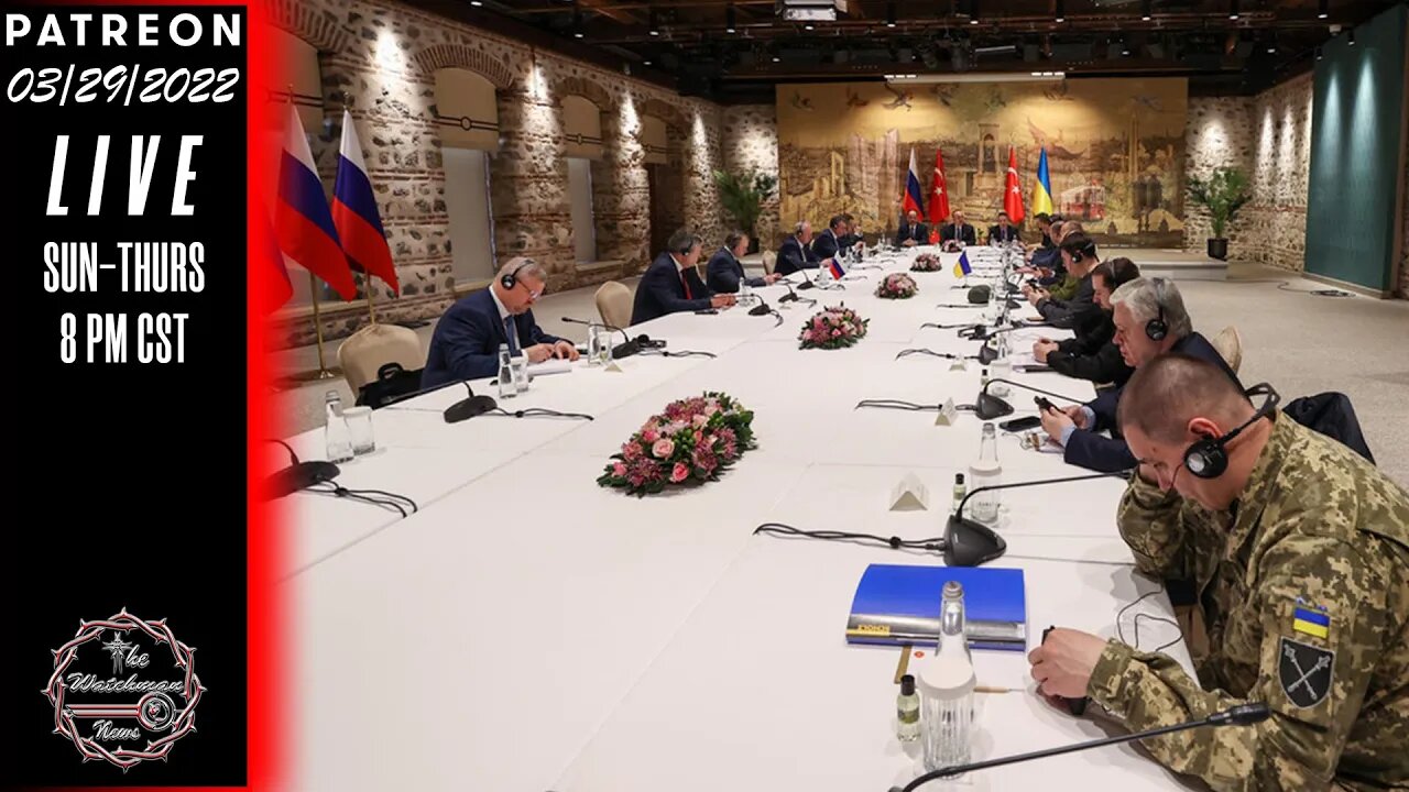 03/29/2022 The Watchman News - The People's Convoy Readies To Head Out As Militaries Prepare For War