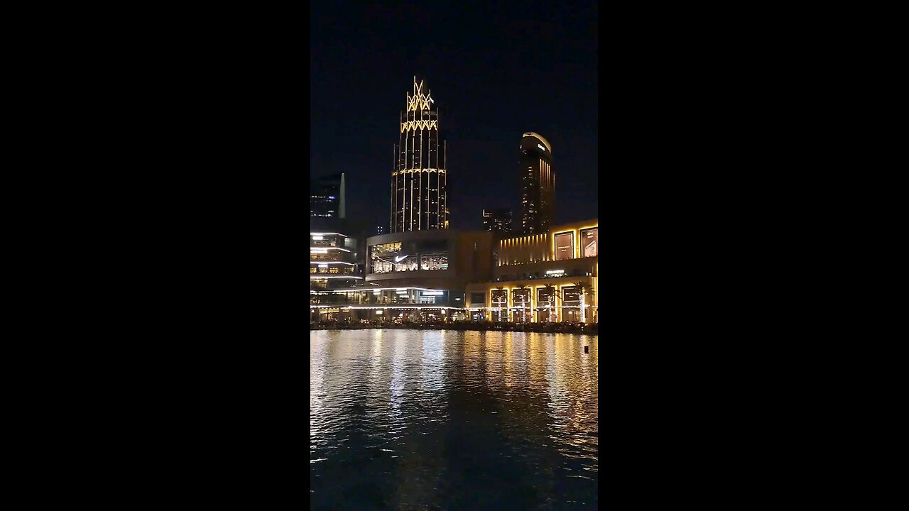 Dubai Mall Night View