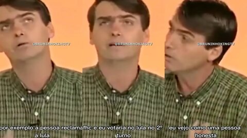 VAZA VIDEO DO BOLSONARO FALANDO QUE LULA É HONESTO E QUE VOTA NELE #shorts #short #shortsvideo