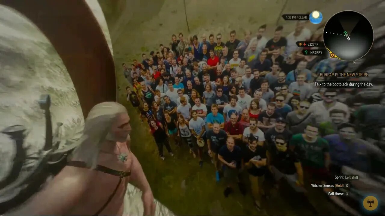 Witcher 3 Easter Egg Daytime View