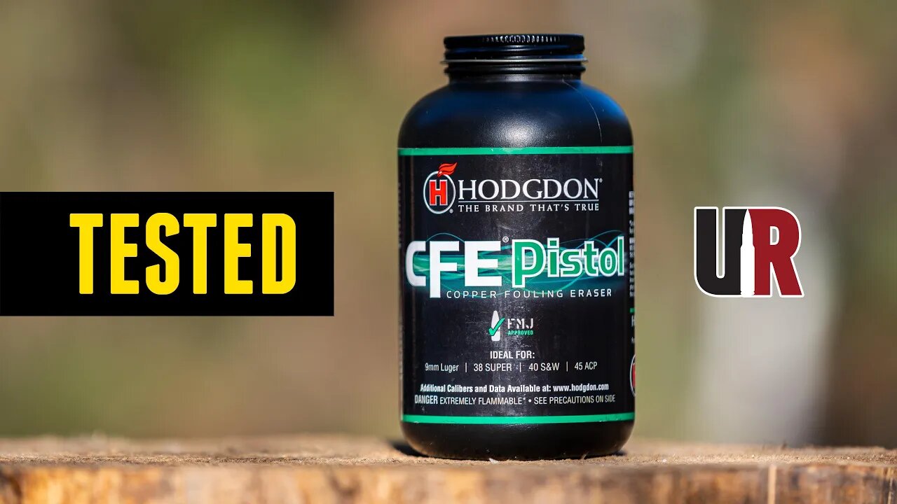 TESTED: Hodgdon's CFE Pistol Smokeless Powder