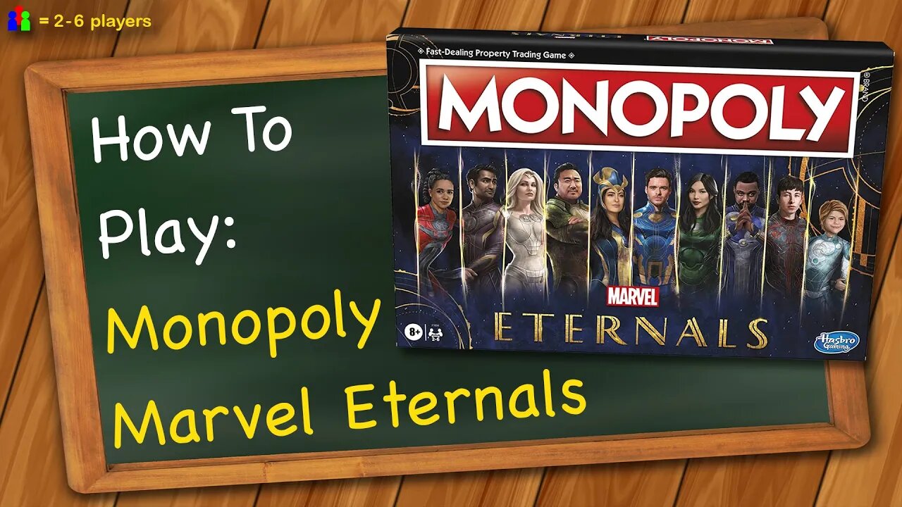 How to play Monopoly Marvel Eternals