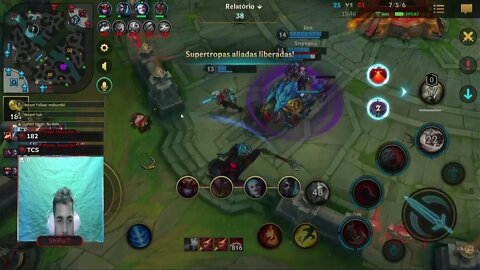 Jogando lolzinho mobile wild Rift Bora de lolzinho Melhorei bora grita