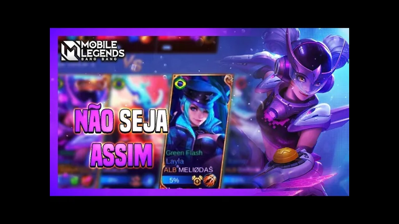 E POR ESSE TIPO DE PLAYER QUE O JOGO NUNCA EVOLUI | MLBB