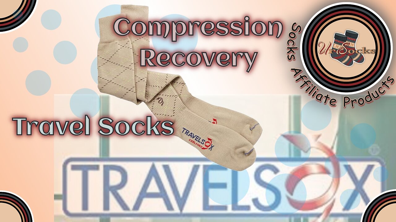 Travelsox Compression Recovery Socks 🌍✈️ - Support, Comfort & Style for Travelers 👣💼