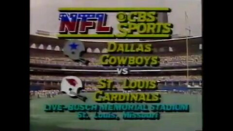 1983-09-11 Dallas Cowboys vs St Louis Cardinals