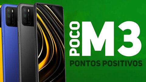 POCO M3 - Pontos Positivos 😍