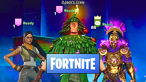 DJack's crew plays Fortnite
