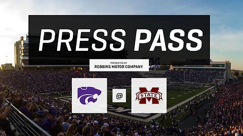 Pregame Press Pass | Kansas State @ Mississippi State | September 10, 2019