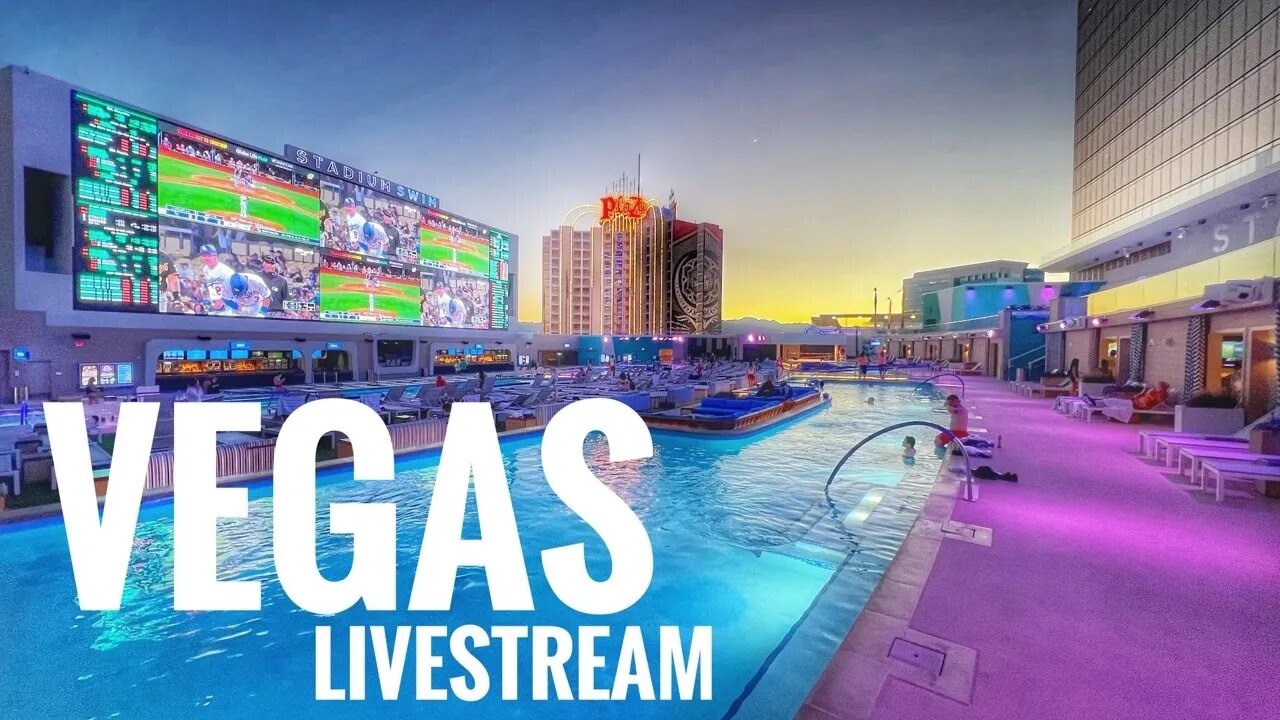Vegas LIVESTREAM - Is it SLOW or SLAMMED? Come see with us!