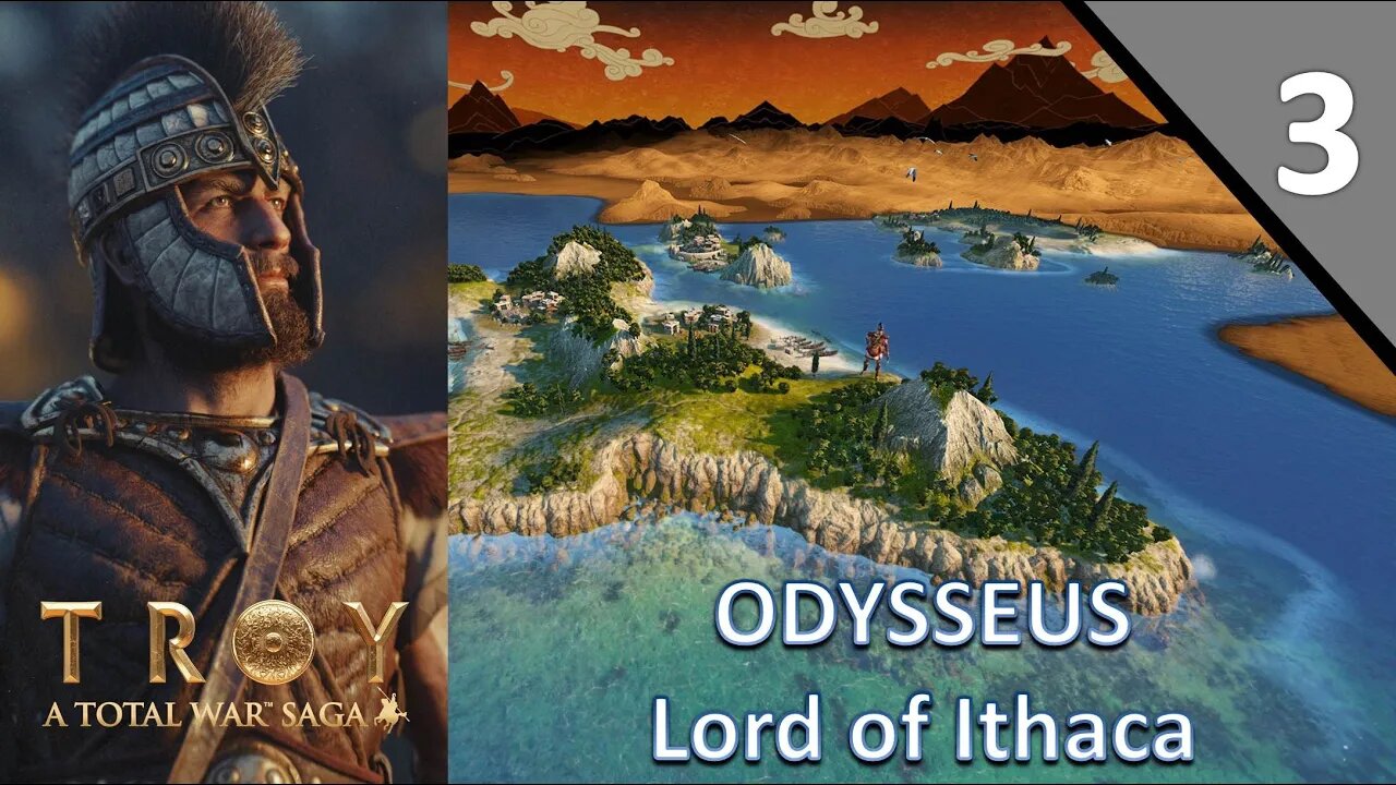 Total War Saga: Troy Live [legendary] l Odysseus [Ithica] l Part 3