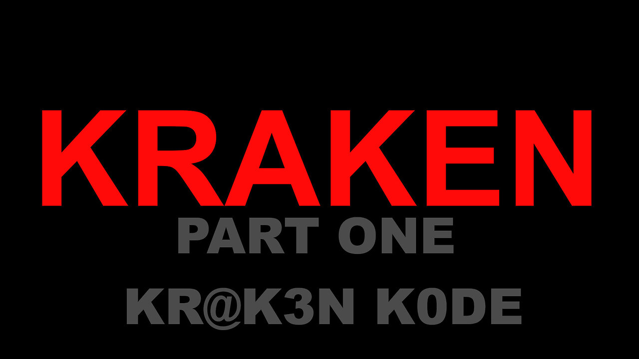 FCB D3CODE 🚨🚨PT 1 KR@K3N K0DE 🚨🚨 KRAKEN SERIES - 25 JAN 23