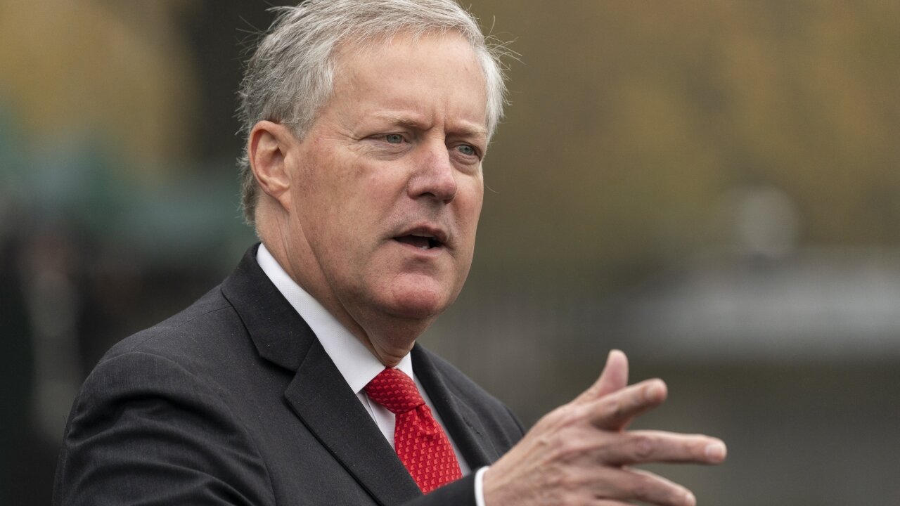 Report: Mark Meadows Texted 34 Lawmakers About Overturning Election