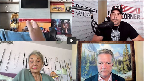 Roseanne Barr, Bo Polny , Juan O Savin, Nino Rodriguez 🥊✅ Part 1