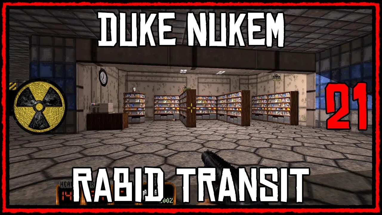 Duke Nukem 3D Playthrough Part 21 – Rabid Transit. PC Gameplay 2020