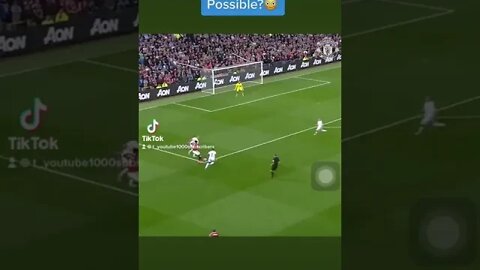 How is ‘‘THIS’’ Martial Goal Possible?😳 #reels #shorts #football #martial #goals #manchesterunited