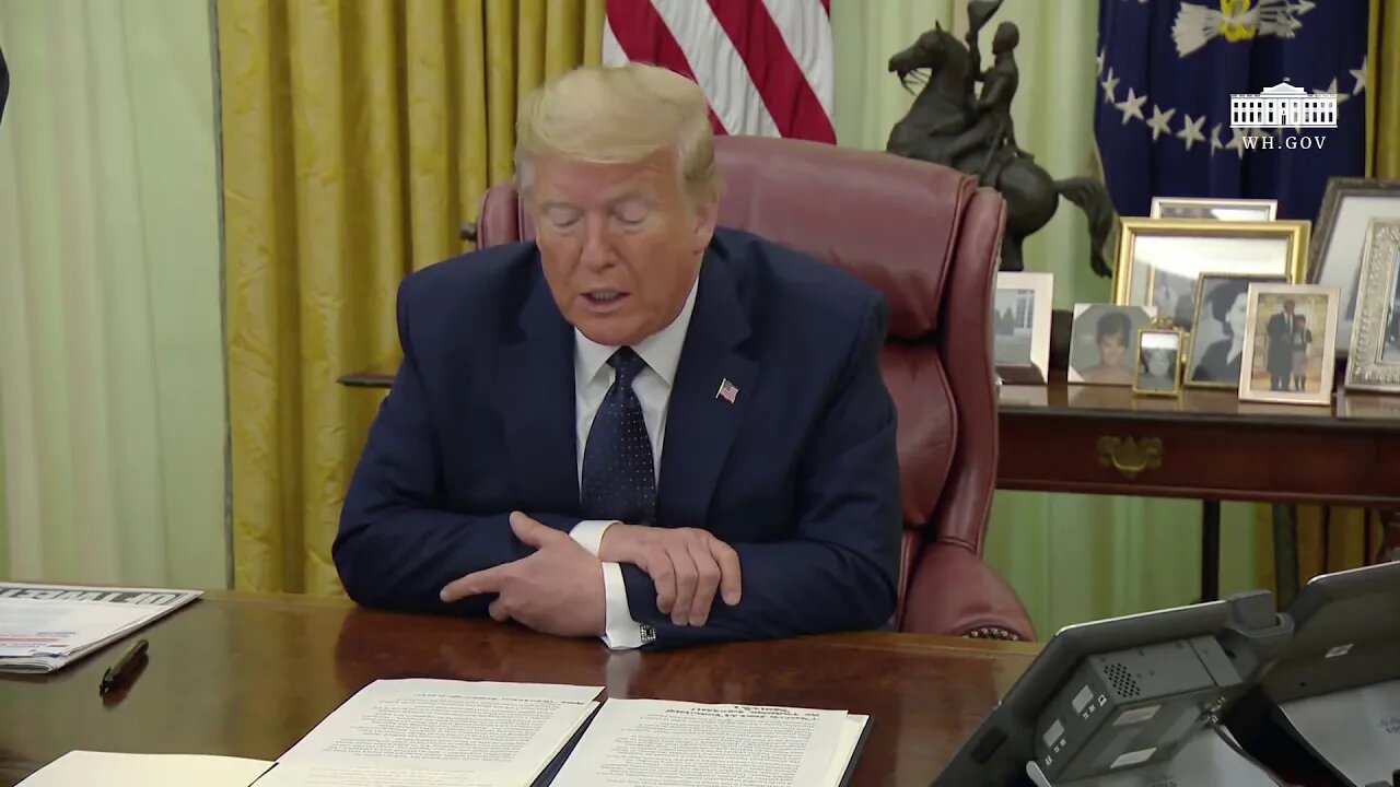 President Trump Signs an Executive Order