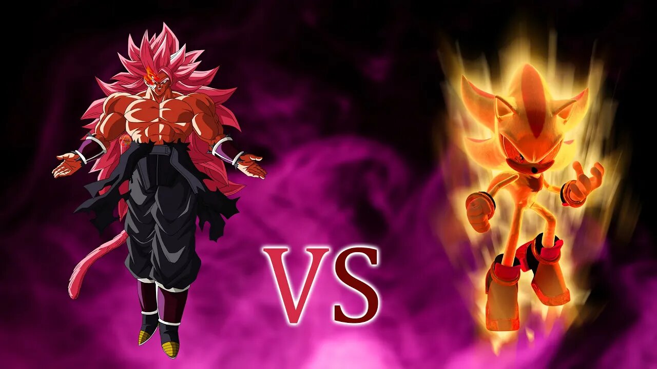 Who Is Strongest | Goku Black VS Shadow the hedgehog (All Versions)