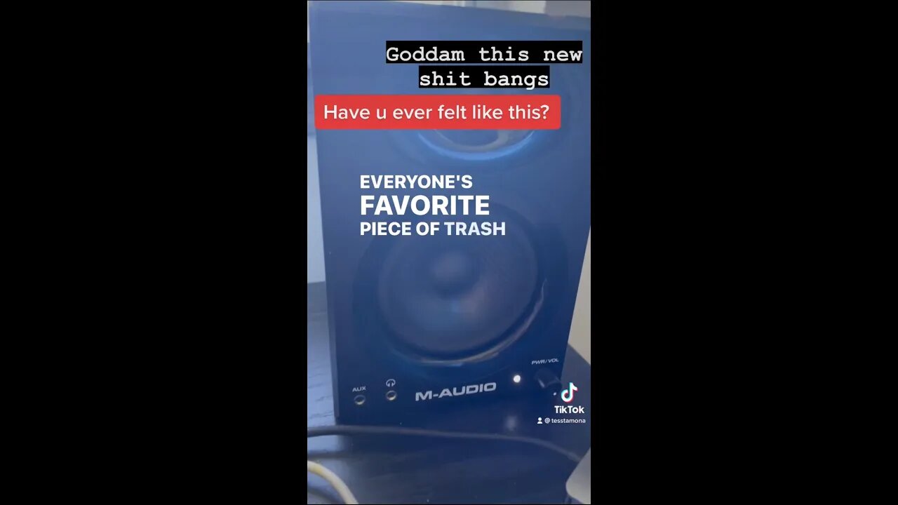 “EVERYONES FAVORITE PIECE OF TRASH” snippet 😉 #newsong