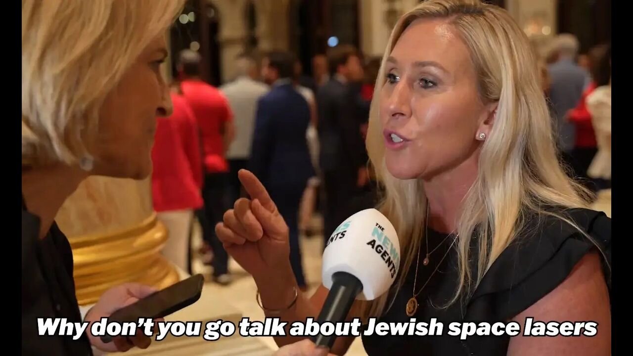 Marjorie Taylor Greene rages at BBC reporter asking about ‘Jewish space lasers