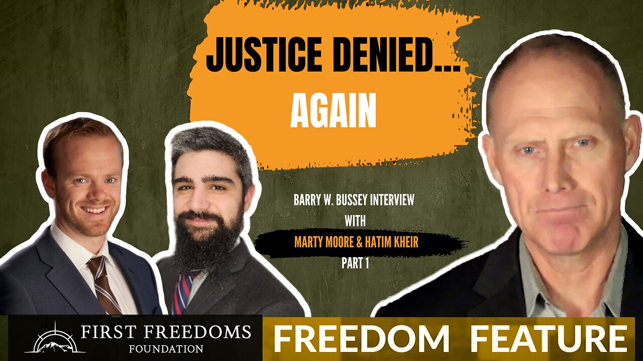 Part 1: Justice Denied…Again - Interview with Marty Moore & Hatim Kheir