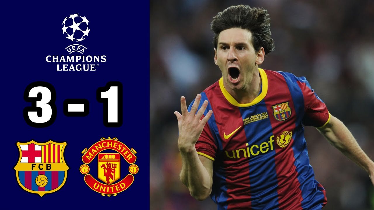 HIGHLIGHT || FINAL || FC BARCELONA VS MANCHESTER UNITED UEFA CHAMPIONS LEAGUE