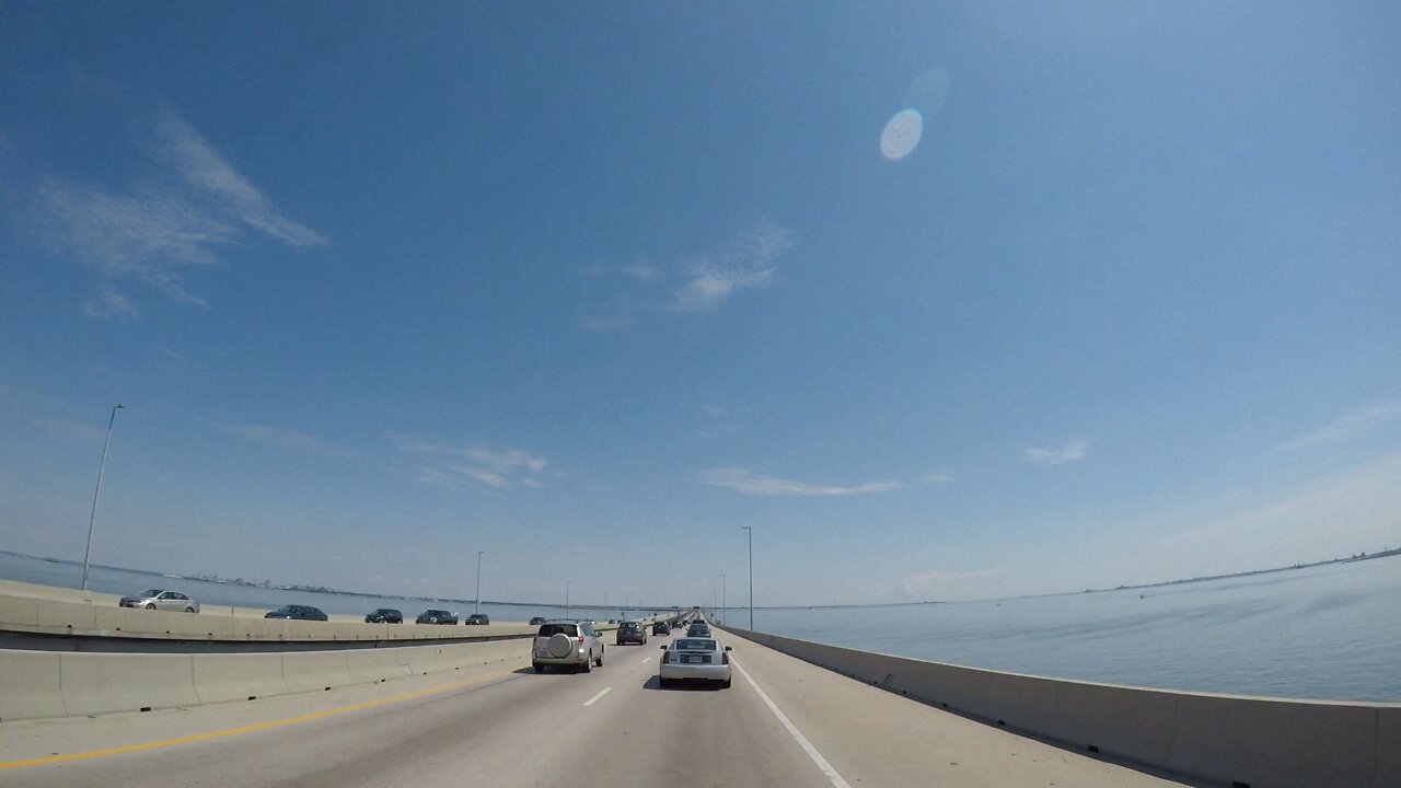 Blasian Babies Family Drive From Norfolk, VA To Williamsburg, VA (1440 Time Lapse)