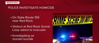 Red Rock Scenic Loop closed as Las Vegas police investigate apparent murder-suicide